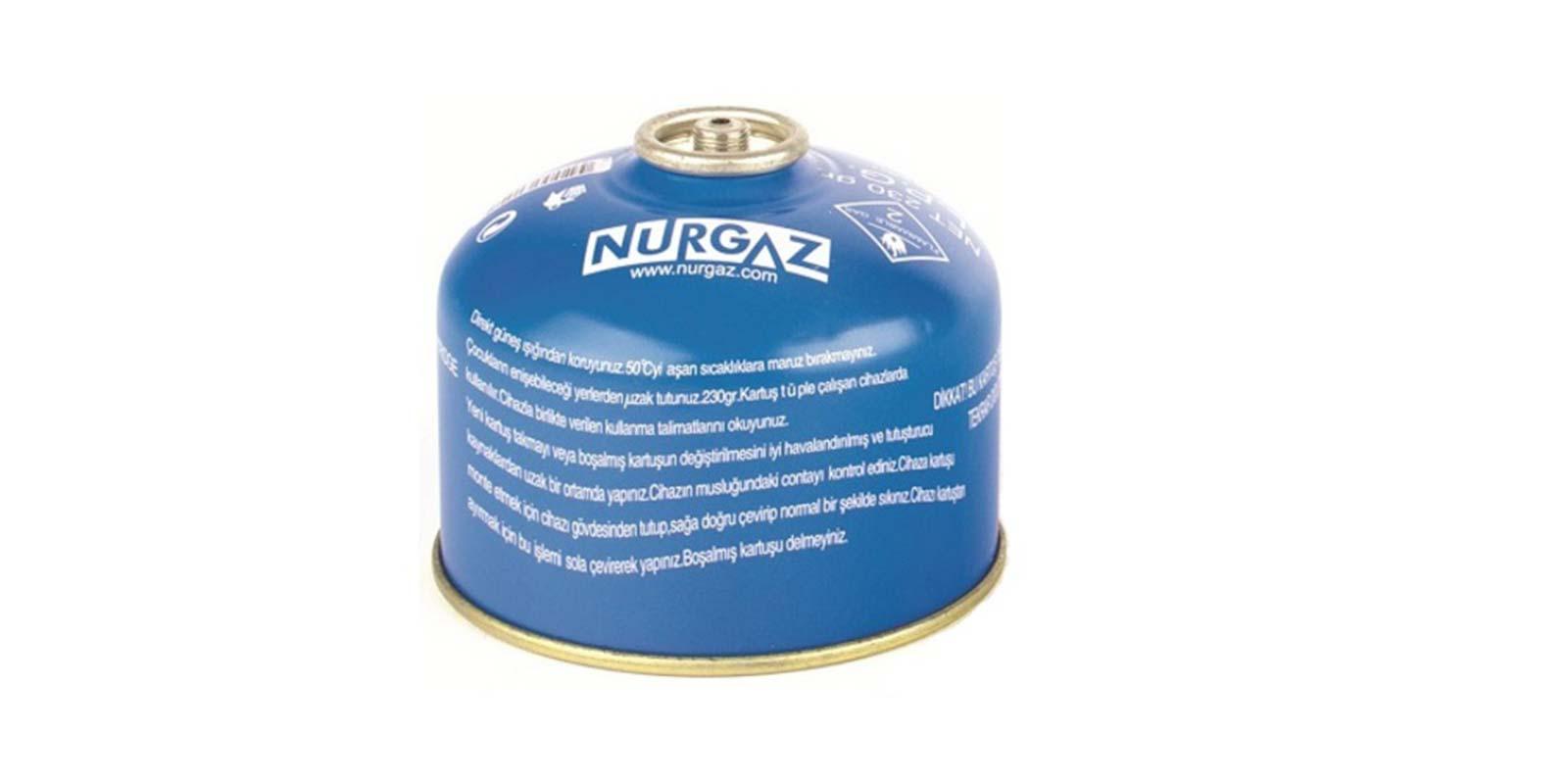Nurgaz Vidalı Kamp Ocağı Kartuşu