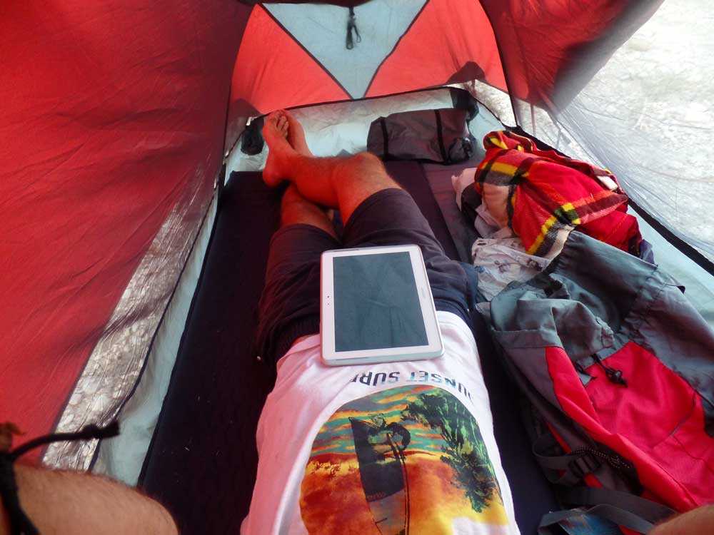 likya yolu 3 gun cadir