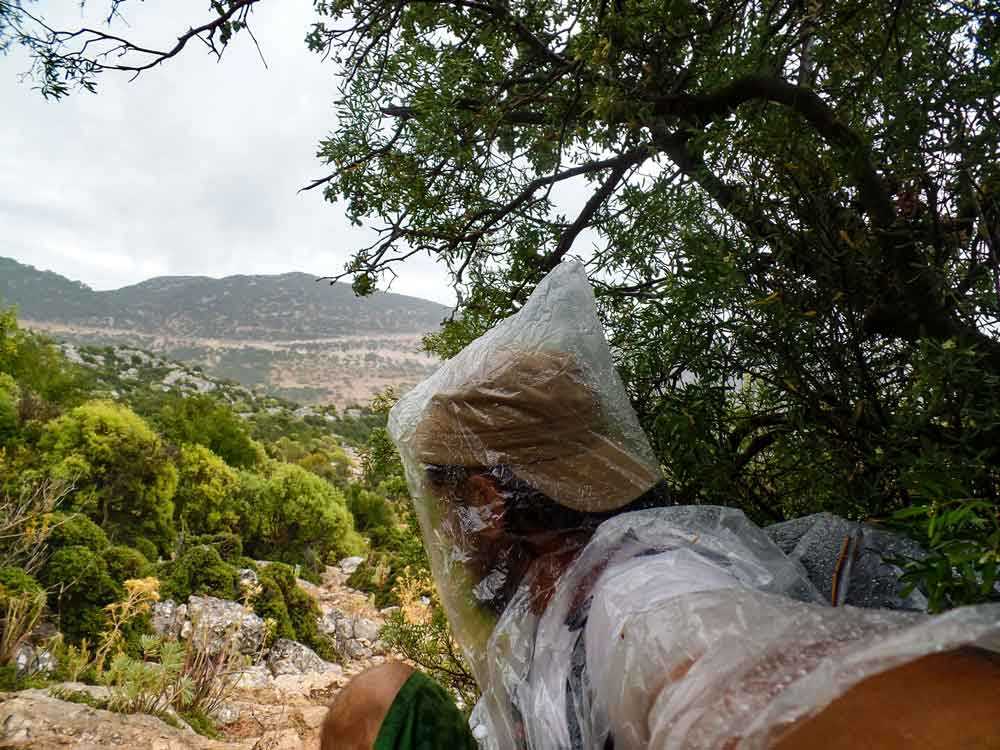 likya yolu 8 gun yagmur