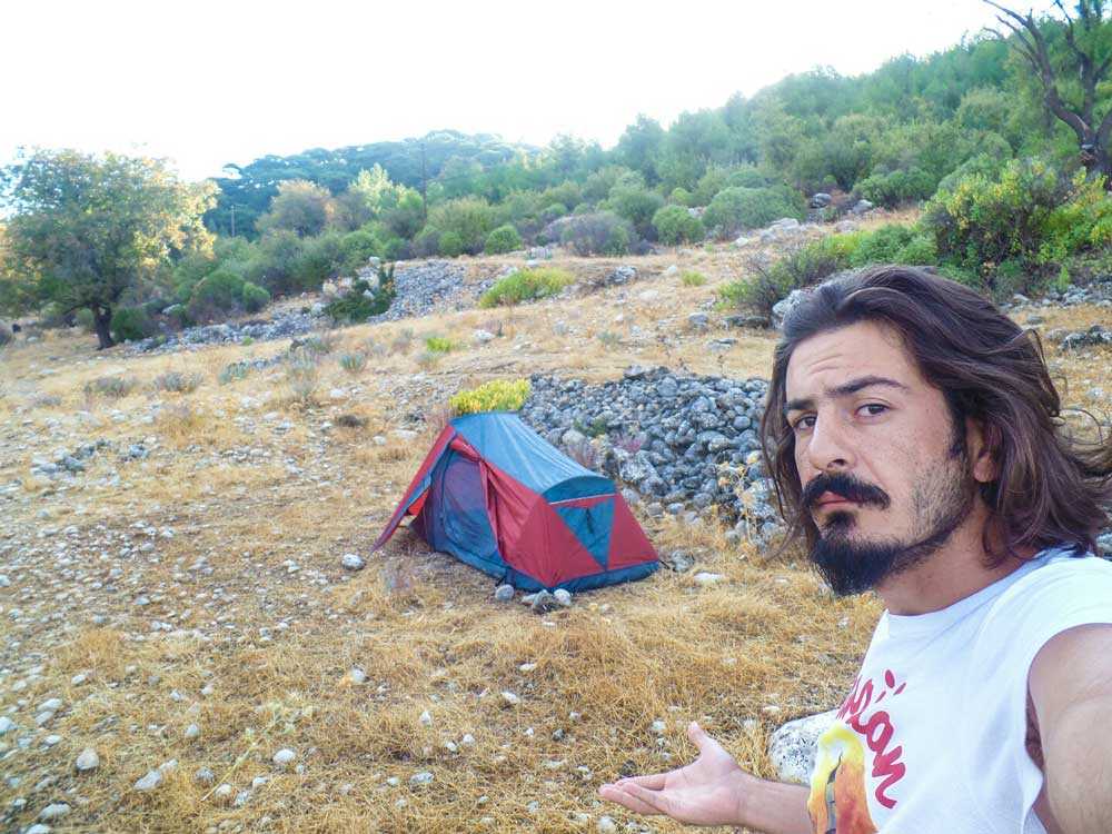 likya yolu 8 gun cadir