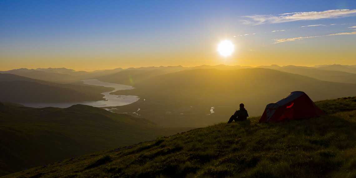 sunset at ben nevis