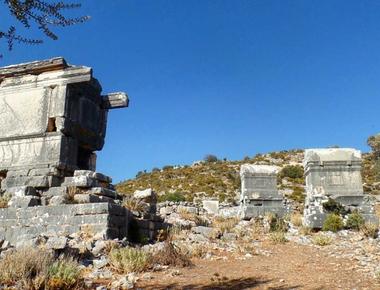 Likya Yolu Rotası Kabak Koyundan Sidyma Antik Kentine