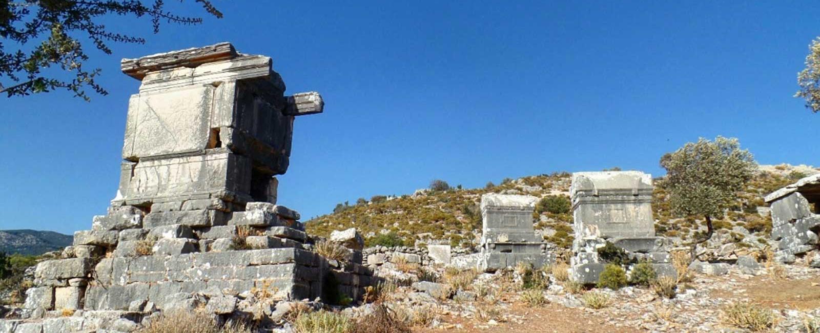 Likya Yolu Rotası Kabak Koyundan Sidyma Antik Kentine