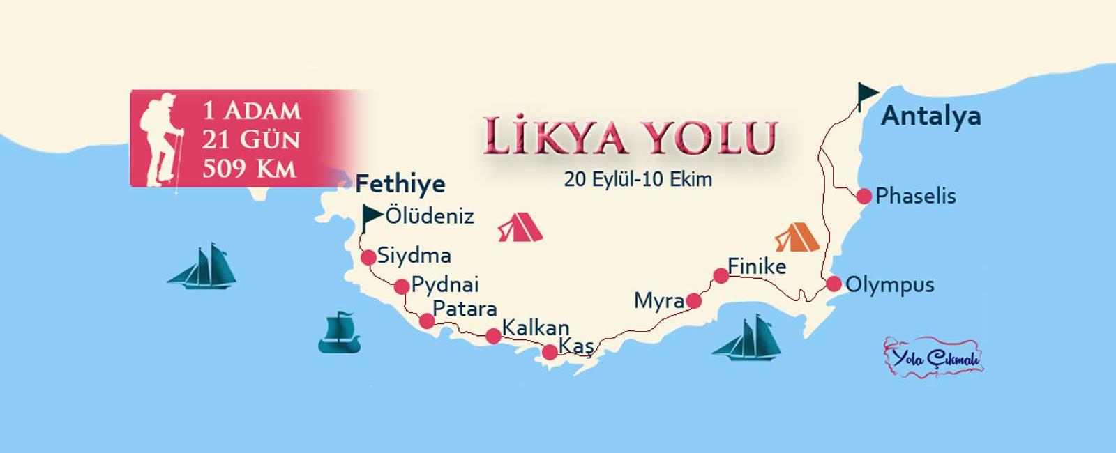 Likya Yolu Hazırlıkları