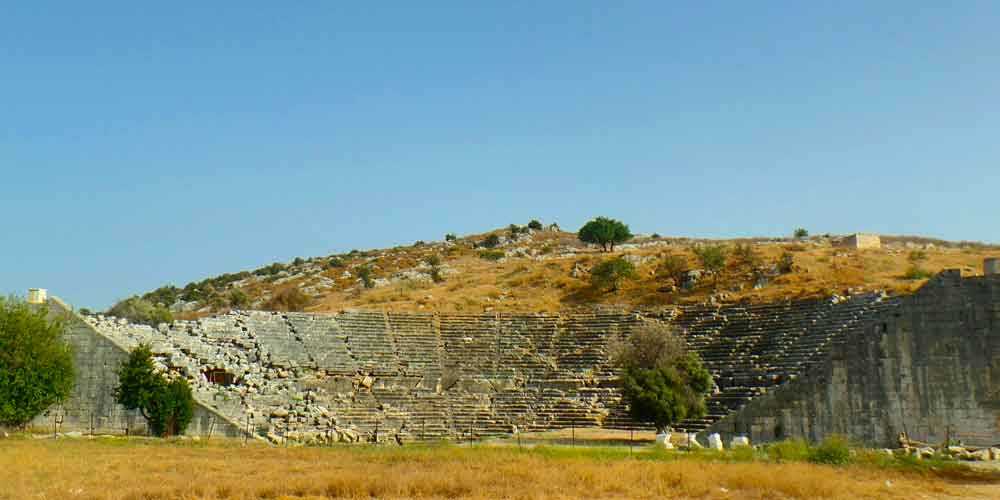 likya yolu 4 gun antik tiyatro