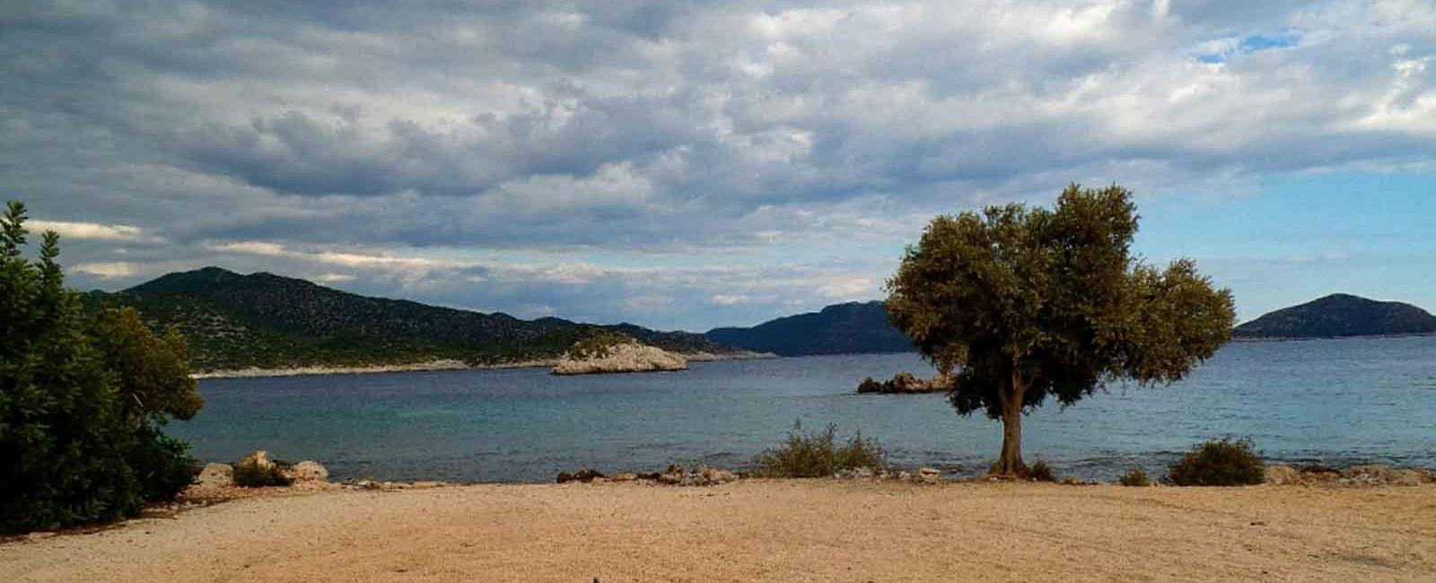 Likya Yolu Rotası Kaş'dan Körmen Adasına