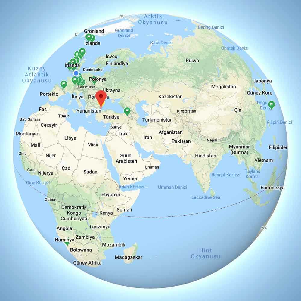 yaylada kamp trekking hayal dunya haritasi